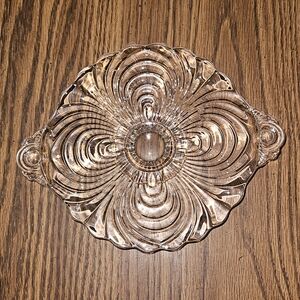 Cambridge Glass Company BonBon Dish - Caprice Pattern - Vintage